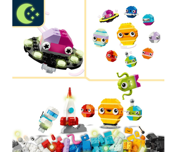 LEGO Classic 11037 Kreatywne planety - 1202672 - zdjęcie 4